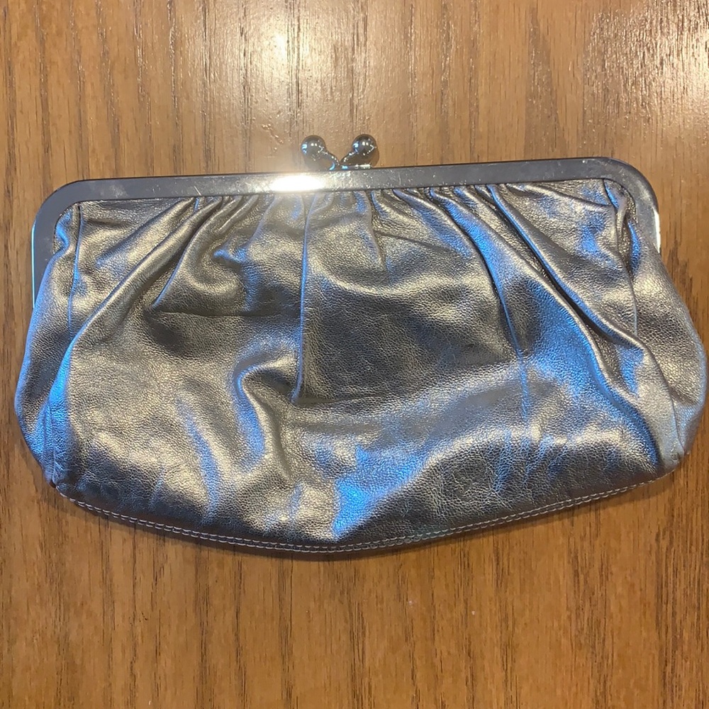 Express Silver Clutch